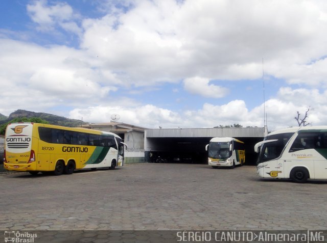 Empresa Gontijo de Transportes Frota na cidade de Almenara, Minas Gerais, Brasil, por Sérgio Augusto Braga Canuto. ID da foto: 4845822.