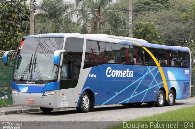 Viação Cometa 8145 na cidade de São Paulo, São Paulo, Brasil, por Douglas Paternezi. ID da foto: 4843951.