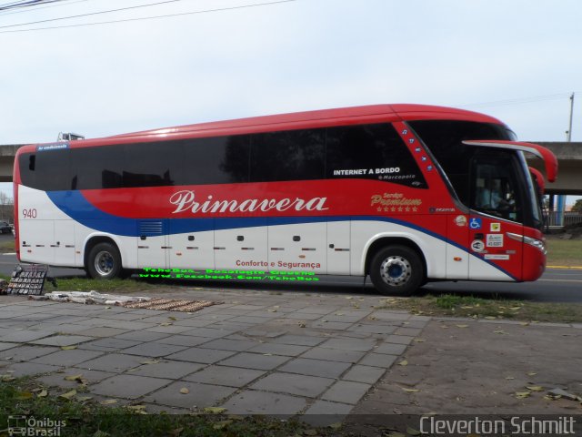 Primatur - Primavera Transportes 940 na cidade de Esteio, Rio Grande do Sul, Brasil, por Cleverton Schmitt. Número da foto: #4845409.