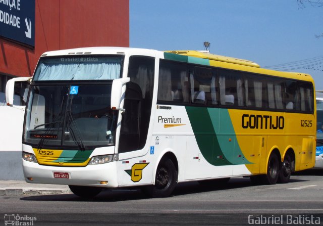 Empresa Gontijo de Transportes 12525 na cidade de Rio de Janeiro, Rio de Janeiro, Brasil, por Gabriel Batista. ID da foto: 4847771.