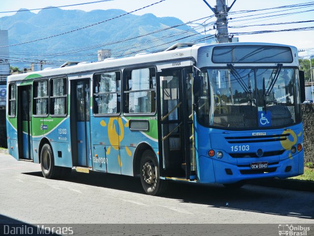 Viação Serrana 15103 na cidade de Serra, Espírito Santo, Brasil, por Danilo Moraes. Número da foto: #4845923.