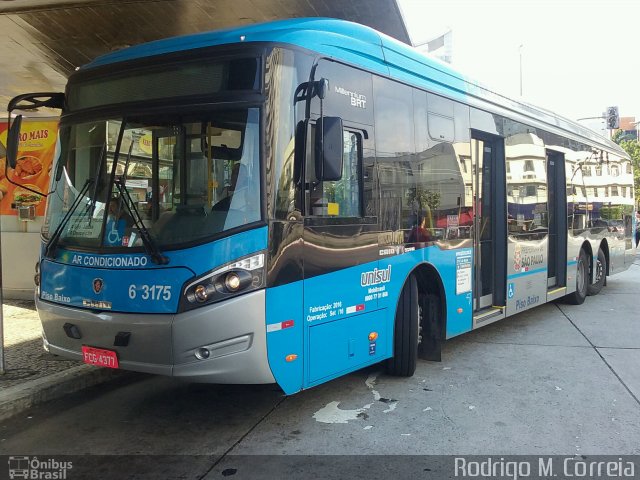Viação Paratodos > São Jorge > Metropolitana São Paulo > Mobibrasil 6 3175 na cidade de São Paulo, São Paulo, Brasil, por Jonathan  Aguiar Correa. Número da foto: #4847749.