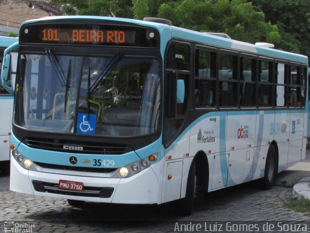 Rota Sol > Vega Transporte Urbano 35429 na cidade de Fortaleza, Ceará, Brasil, por André Luiz Gomes de Souza. Número da foto: #4847518.