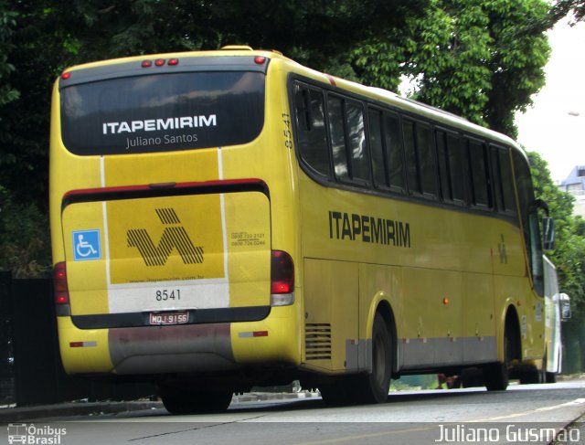 Viação Itapemirim 8541 na cidade de São Paulo, São Paulo, Brasil, por Juliano Gusmao. ID da foto: 4849692.