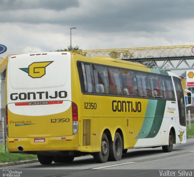 Empresa Gontijo de Transportes 12350 na cidade de Resende, Rio de Janeiro, Brasil, por Valter Silva. ID da foto: 4848961.