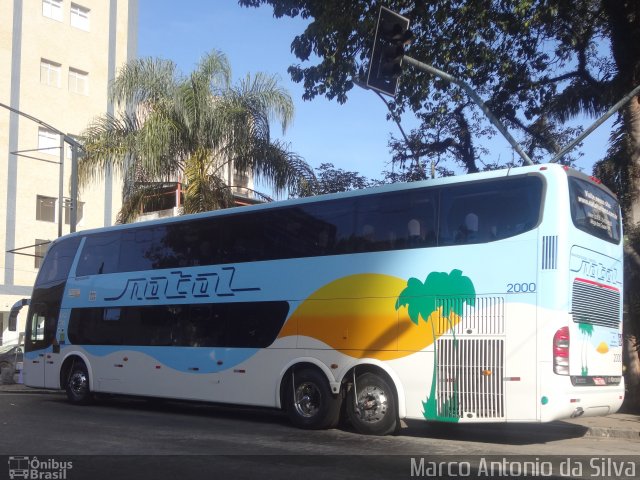 Transportadora Turística Natal 2000 na cidade de Poços de Caldas, Minas Gerais, Brasil, por Marco Antonio da Silva. ID da foto: 4849993.