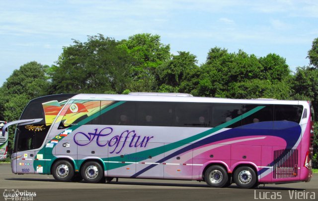 Hofftur Transportes e Turismo 1600 na cidade de Foz do Iguaçu, Paraná, Brasil, por Lucas Vieira. Número da foto: #4849515.
