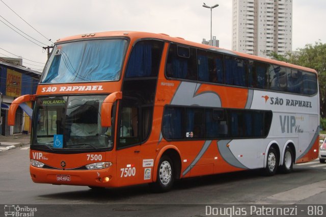 Viação São Raphael 7500 na cidade de São Paulo, São Paulo, Brasil, por Douglas Paternezi. Número da foto: #4851477.