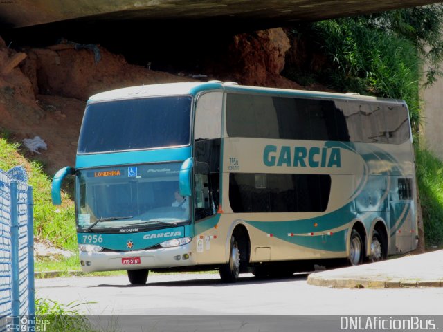 Viação Garcia 7956 na cidade de Campinas, São Paulo, Brasil, por Danilo Elisio da Costa. ID da foto: 4852514.