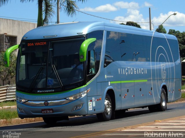 Viação Garcia 7666 na cidade de Paranavaí, Paraná, Brasil, por Robson Alves. ID da foto: 4851927.