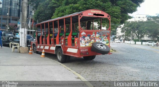 Ônibus Particulares Trenzinho de Nova Friburgo na cidade de Nova Friburgo, Rio de Janeiro, Brasil, por Leonardo Correa Gomes Martins. ID da foto: 4851129.