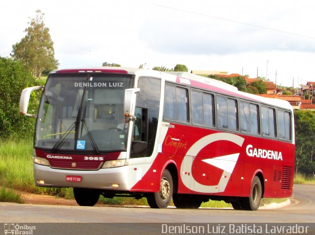 Expresso Gardenia 3085 na cidade de Cordislândia, Minas Gerais, Brasil, por Denílson Luiz Batista Lavrador . ID da foto: 4810630.