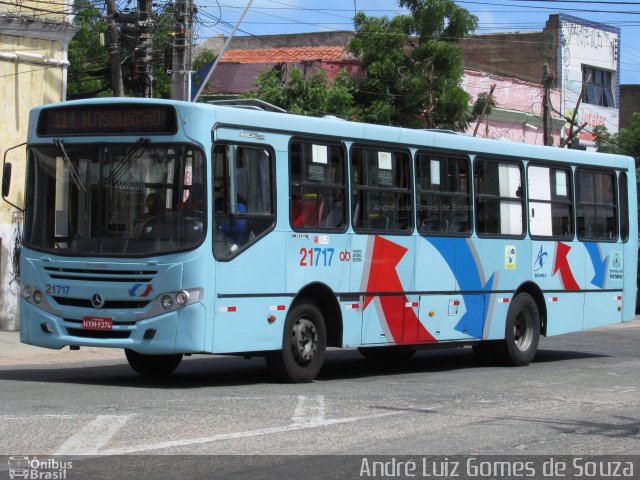 Aliança Transportes Urbanos 21717 na cidade de Fortaleza, Ceará, Brasil, por André Luiz Gomes de Souza. ID da foto: 4854456.