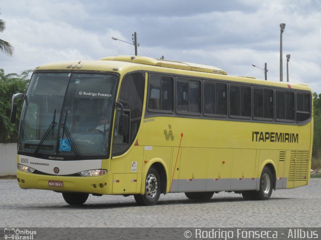 Viação Itapemirim 8505 na cidade de Caruaru, Pernambuco, Brasil, por Rodrigo Fonseca. Número da foto: #4853448.
