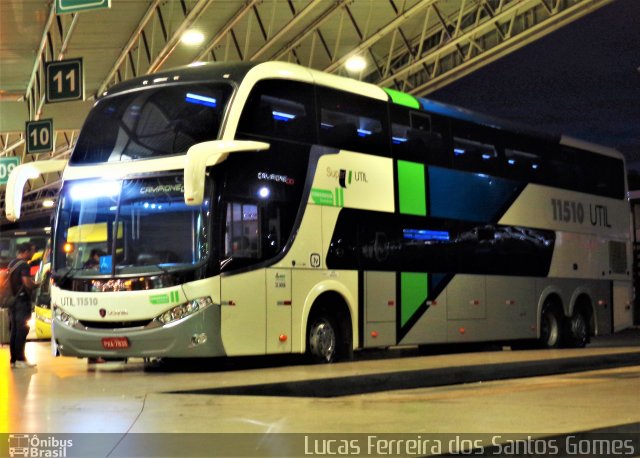 UTIL - União Transporte Interestadual de Luxo 11510 na cidade de Brasília, Distrito Federal, Brasil, por Lucas Ferreira dos Santos Gomes. ID da foto: 4853754.