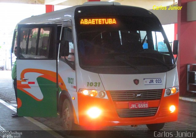 Jarumã Transportes Rodofluvial 1031 na cidade de Belém, Pará, Brasil, por Carlos Júnior. ID da foto: 4853950.