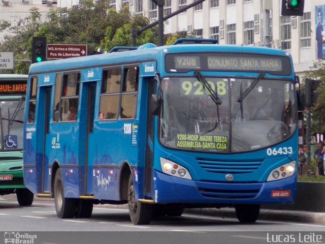 Viação Torres 06433 na cidade de Belo Horizonte, Minas Gerais, Brasil, por Lucas Leite. ID da foto: 4854179.