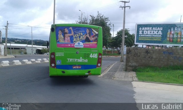Taguatur - Taguatinga Transporte e Turismo 03446 na cidade de Teresina, Piauí, Brasil, por Lucas Gabriel. Número da foto: #4855163.