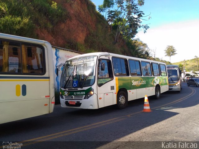 Viação Santa Luzia RJ 195.009 na cidade de Barra do Piraí, Rio de Janeiro, Brasil, por Katia Falcão. Número da foto: #4856072.