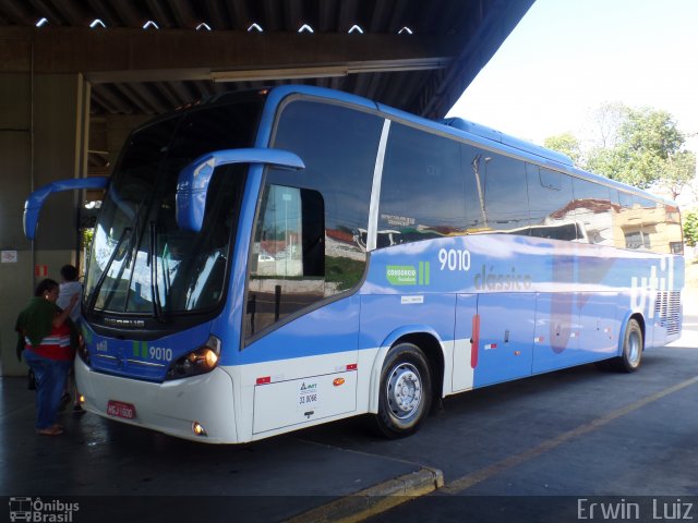 UTIL - União Transporte Interestadual de Luxo 9010 na cidade de Ribeirão Preto, São Paulo, Brasil, por Erwin  Luiz. Número da foto: #4856777.
