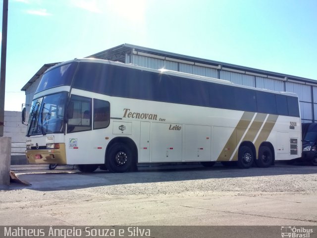 Transportadora Turística Tecnovan 5008 na cidade de Valença, Rio de Janeiro, Brasil, por Matheus Ângelo Souza e Silva. Número da foto: #4855426.