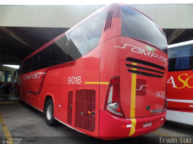 Viação Sampaio 9018 na cidade de Ribeirão Preto, São Paulo, Brasil, por Erwin  Luiz. Número da foto: #4856750.