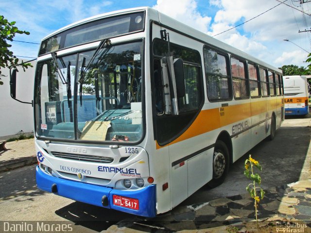 Emanuel Transportes 1235 na cidade de Serra, Espírito Santo, Brasil, por Danilo Moraes. Número da foto: #4856308.