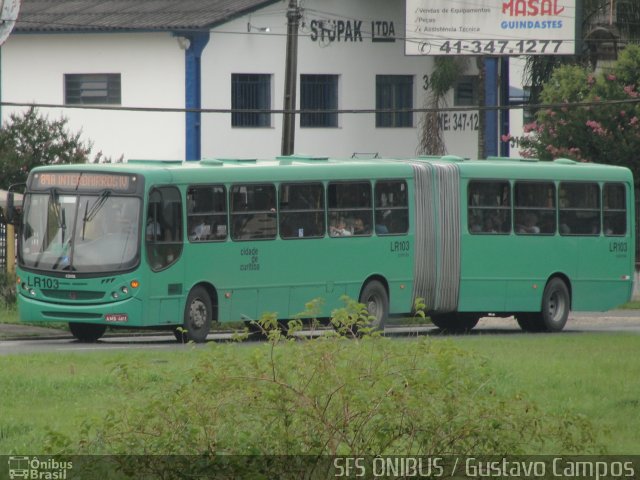 Auto Viação Curitiba LR103 na cidade de Curitiba, Paraná, Brasil, por Gustavo Campos Gatti. ID da foto: 4858231.