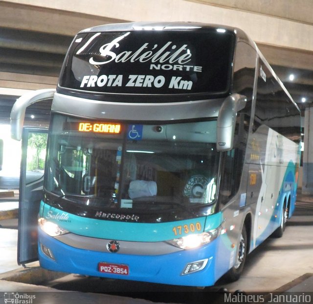 Expresso Satélite Norte 17300 na cidade de Anápolis, Goiás, Brasil, por Matheus Januario. Número da foto: #4859388.