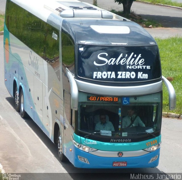 Expresso Satélite Norte 17300 na cidade de Anápolis, Goiás, Brasil, por Matheus Januario. Número da foto: #4858316.