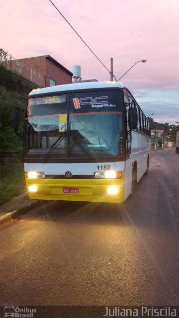 C&C Transporte e Turismo 1152 na cidade de Itupeva, São Paulo, Brasil, por Juliana Priscila. ID da foto: 4857954.