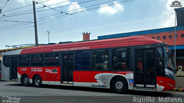 Himalaia Transportes > Ambiental Transportes Urbanos 4 1587 na cidade de São Paulo, São Paulo, Brasil, por Asprilla Matheus. Número da foto: #4860318.