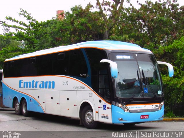 Emtram 5170 na cidade de São Paulo, São Paulo, Brasil, por Adam Xavier Rodrigues Lima. Número da foto: #4859305.