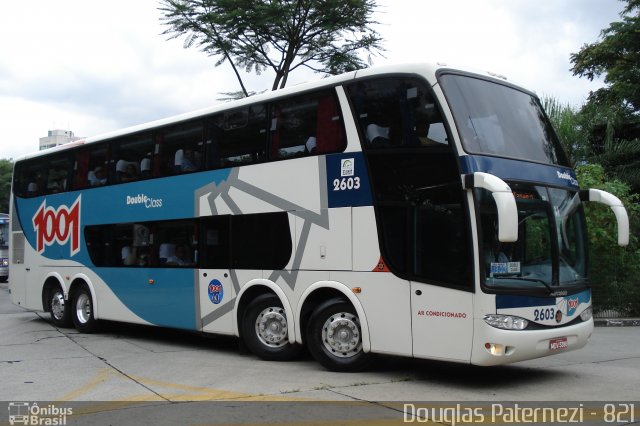 Auto Viação 1001 2603 na cidade de São Paulo, São Paulo, Brasil, por Douglas Paternezi. Número da foto: #4858821.