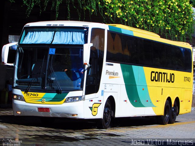 Empresa Gontijo de Transportes 11740 na cidade de Belo Horizonte, Minas Gerais, Brasil, por João Victor Marques. ID da foto: 4862225.