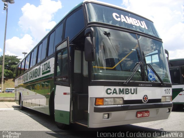 Auto Viação Cambuí 100 na cidade de São Paulo, São Paulo, Brasil, por Eduardo de Oliveira. Número da foto: #4861635.