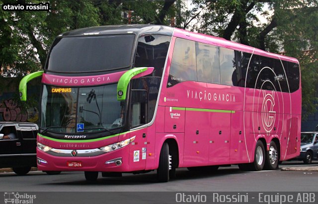 Viação Garcia 16166 na cidade de Sorocaba, São Paulo, Brasil, por Otavio Rossini. Número da foto: #4860726.
