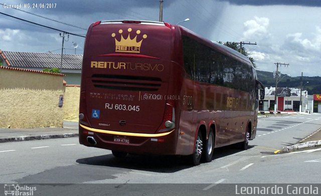 Reitur Turismo 5700 na cidade de Guaxupé, Minas Gerais, Brasil, por Leonardo Carola. Número da foto: #4863294.