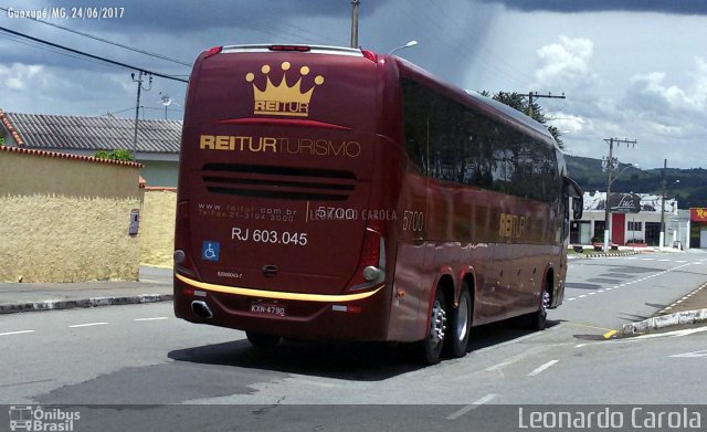 Reitur Turismo 5700 na cidade de Guaxupé, Minas Gerais, Brasil, por Leonardo Carola. ID da foto: 4863294.