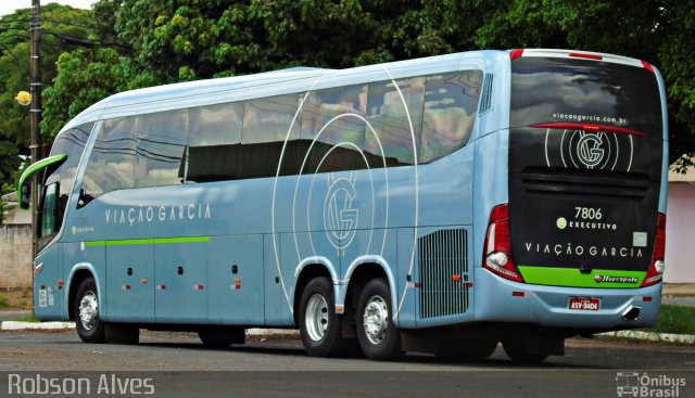 Viação Garcia 7806 na cidade de Paranavaí, Paraná, Brasil, por Robson Alves. Número da foto: #4863555.
