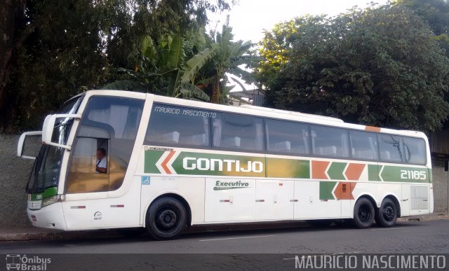 Empresa Gontijo de Transportes 21185 na cidade de Belo Horizonte, Minas Gerais, Brasil, por Maurício Nascimento. ID da foto: 4864168.