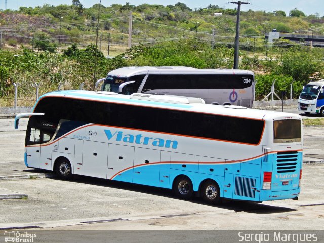 Viatran - Viação TransBrasília 5290 na cidade de Aracaju, Sergipe, Brasil, por Sergio Marques . Número da foto: #4866040.