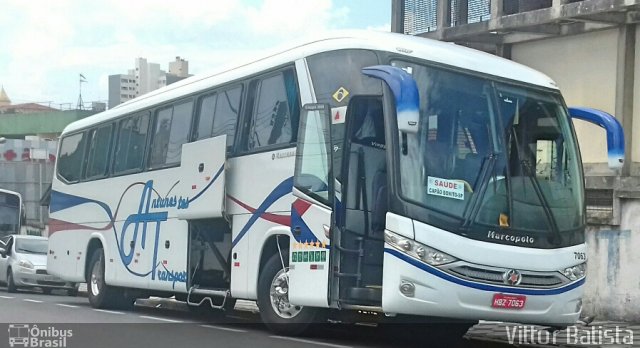 Antunes Transportes 7063 na cidade de Sorocaba, São Paulo, Brasil, por Vittor Batista. Número da foto: #4867341.