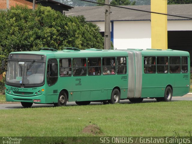 Auto Viação Curitiba LR103 na cidade de Curitiba, Paraná, Brasil, por Gustavo Campos Gatti. ID da foto: 4864692.