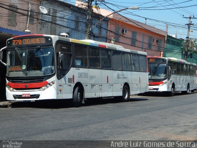 Expresso Pégaso D87393 na cidade de Rio de Janeiro, Rio de Janeiro, Brasil, por André Luiz Gomes de Souza. ID da foto: 4867267.