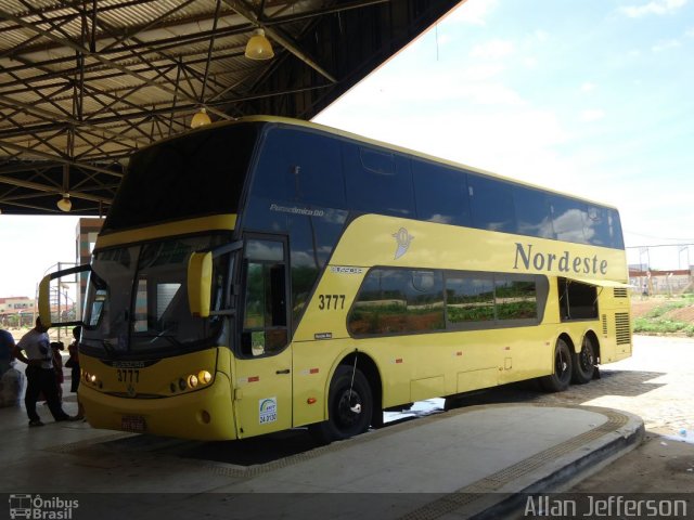 Viação Nordeste 3777 na cidade de Mossoró, Rio Grande do Norte, Brasil, por Allan Jefferson. Número da foto: #4866752.