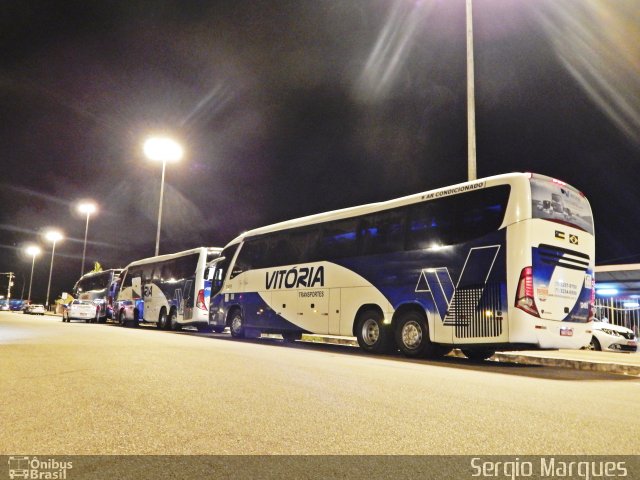 Vitória Transportes 12495 na cidade de Aracaju, Sergipe, Brasil, por Sergio Marques . ID da foto: 4865974.