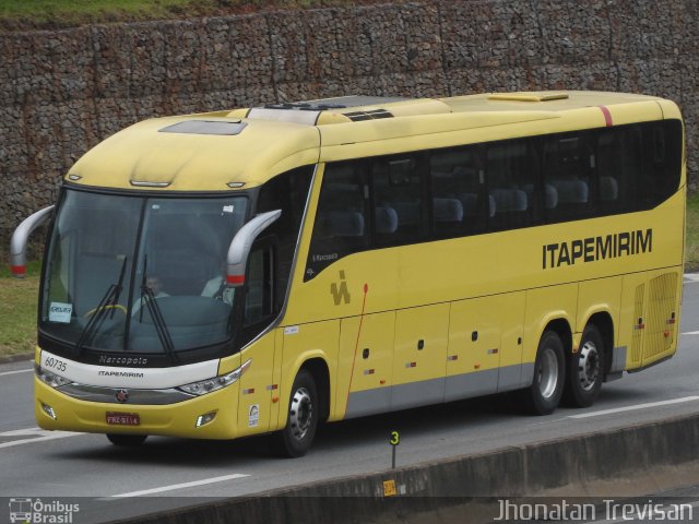 Viação Itapemirim 60735 na cidade de Lavrinhas, São Paulo, Brasil, por Jhonatan Diego da Silva Trevisan. ID da foto: 4867384.