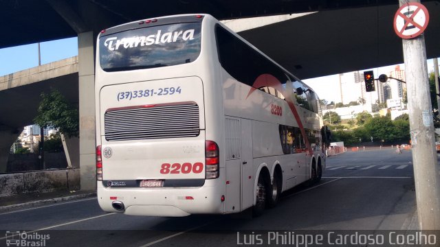Translara Turismo 8200 na cidade de Belo Horizonte, Minas Gerais, Brasil, por Luis Philippe Cardoso Coelho. Número da foto: #4866032.