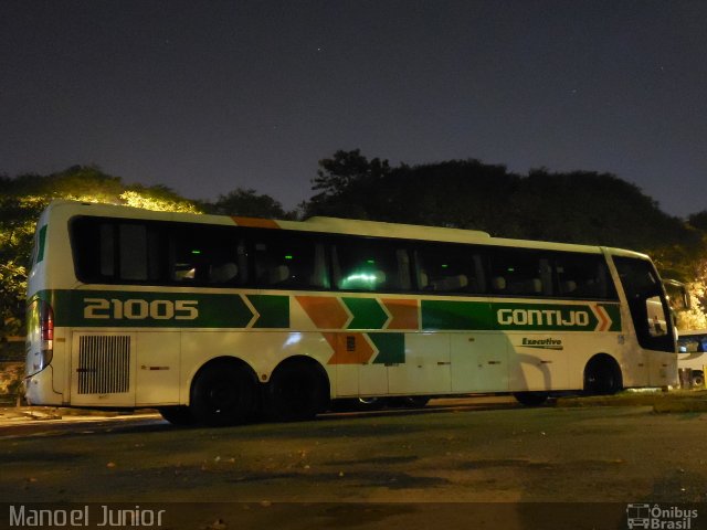 Empresa Gontijo de Transportes 21005 na cidade de São Paulo, São Paulo, Brasil, por Manoel Junior. ID da foto: 4867751.